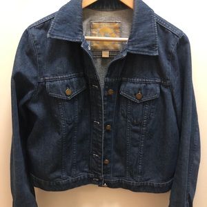 EUC Michael Kors Dark wash Jean Jacket